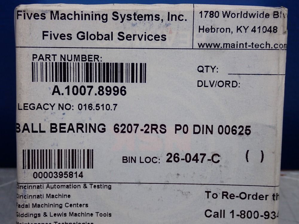 Nsk Bearing, 6200 Series, 2pcs - 6207dduc3