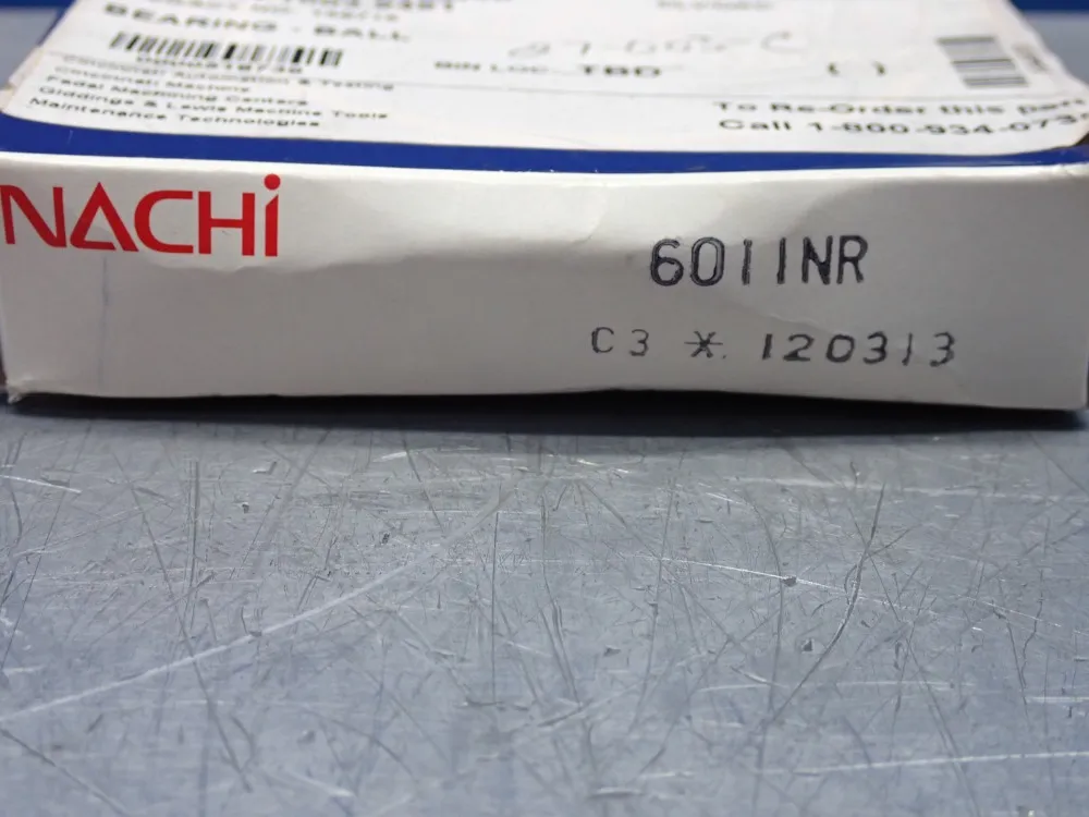 Nachi Ball Bearing, 6000 Series - 6011nr