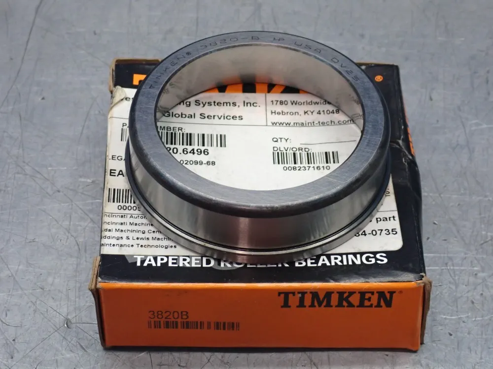 Timken Tapered Roller Bearings - 3820b
