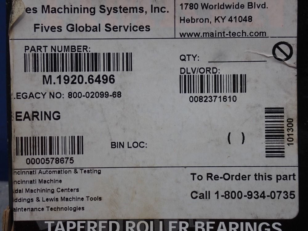 Timken Tapered Roller Bearings - 3820b