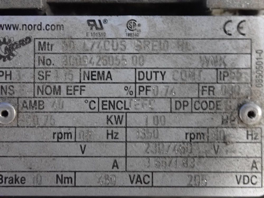 Nord .76 Kw Gear Drive - 800942605500