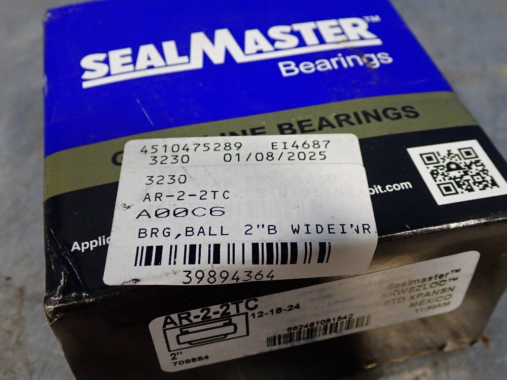 Sealmaster 2" Bearing - Ar-2-2tc