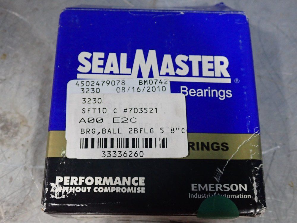 Sealmaster 5/8" Flange Bearing - Sft-10