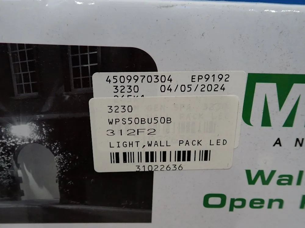 Maxlite 55/40/28 Watts Led Open Face Light - Wp0p55u-wcsbcr