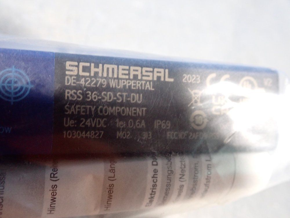 Schmersal Safety Sensor - Rss-36-sd-st-du