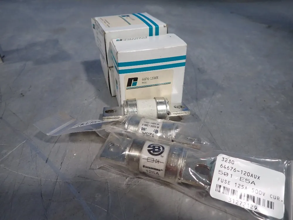 Bussmann 125 Amp 5 Fuses - 64676-120aux