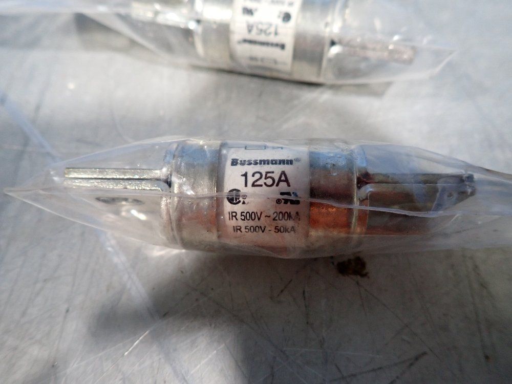 Bussmann 125 Amp 5 Fuses - 64676-120aux