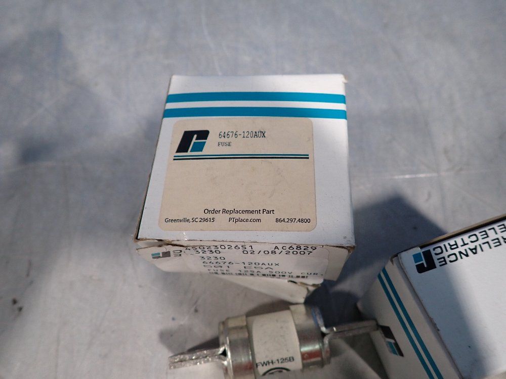 Bussmann 125 Amp 5 Fuses - 64676-120aux