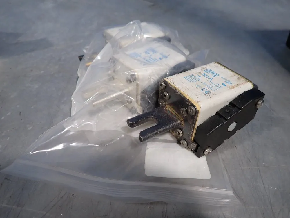 Siba 50 Amp 3 Fuses - 20 71532