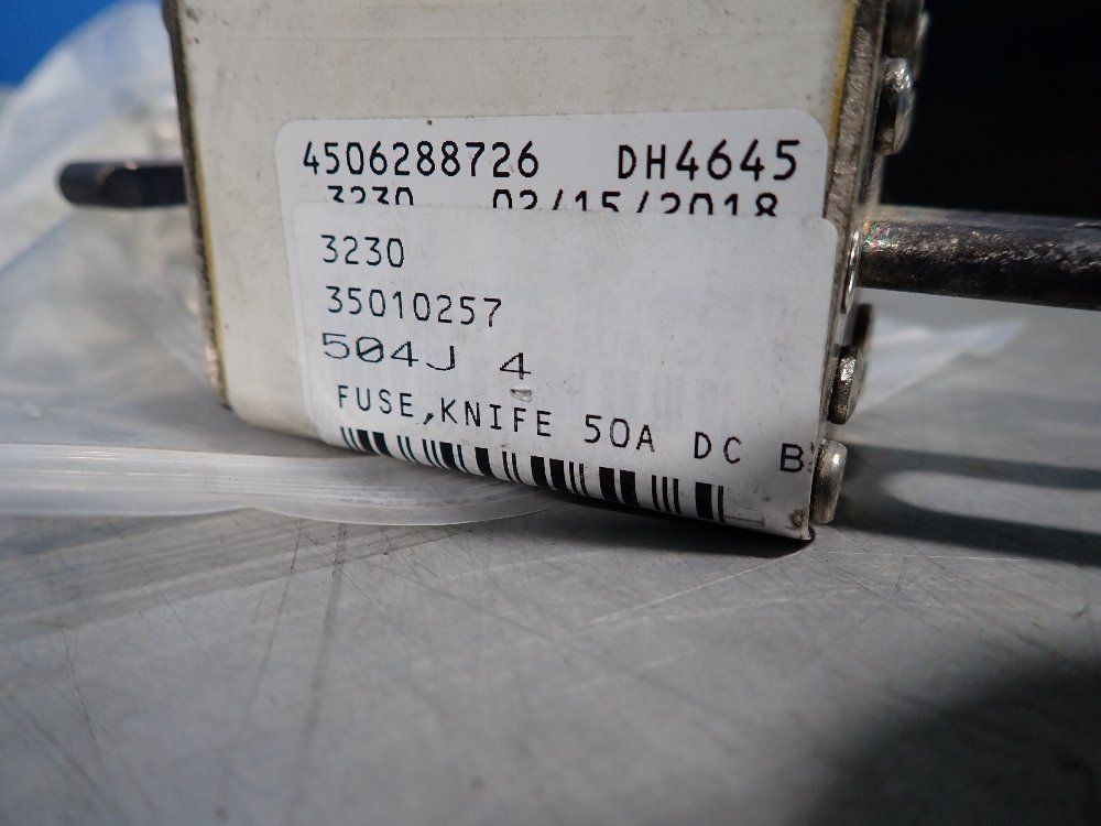 Siba 50 Amp 3 Fuses - 20 71532