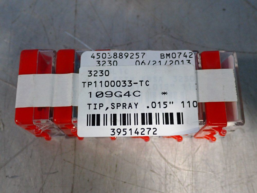 Spraying Systems .015 12 Spray Tips - 1100033