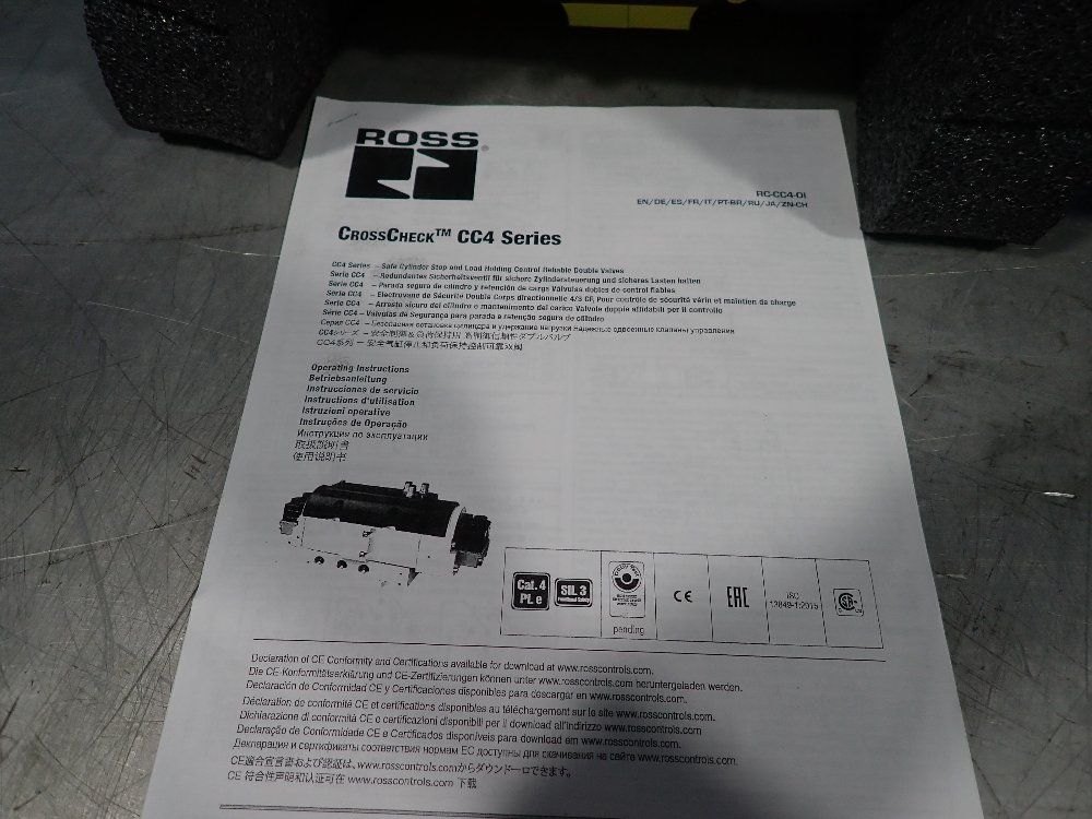 Ross Cross Check Valve - Cc4m45naexsa