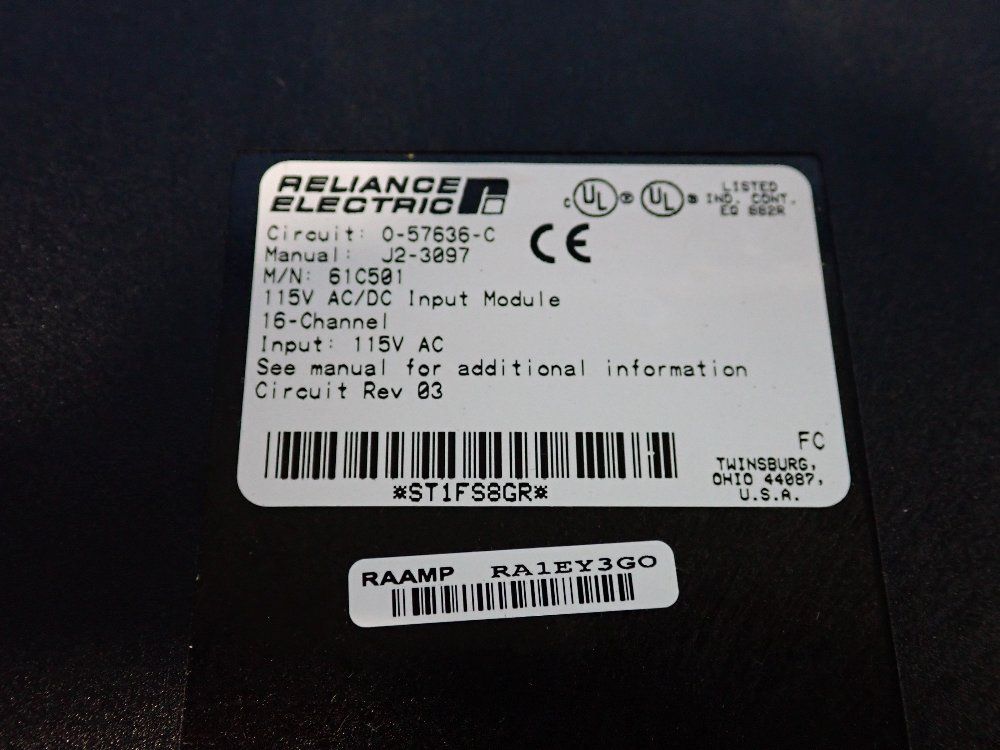 Reliance 16 Channel Input Module - 61c501