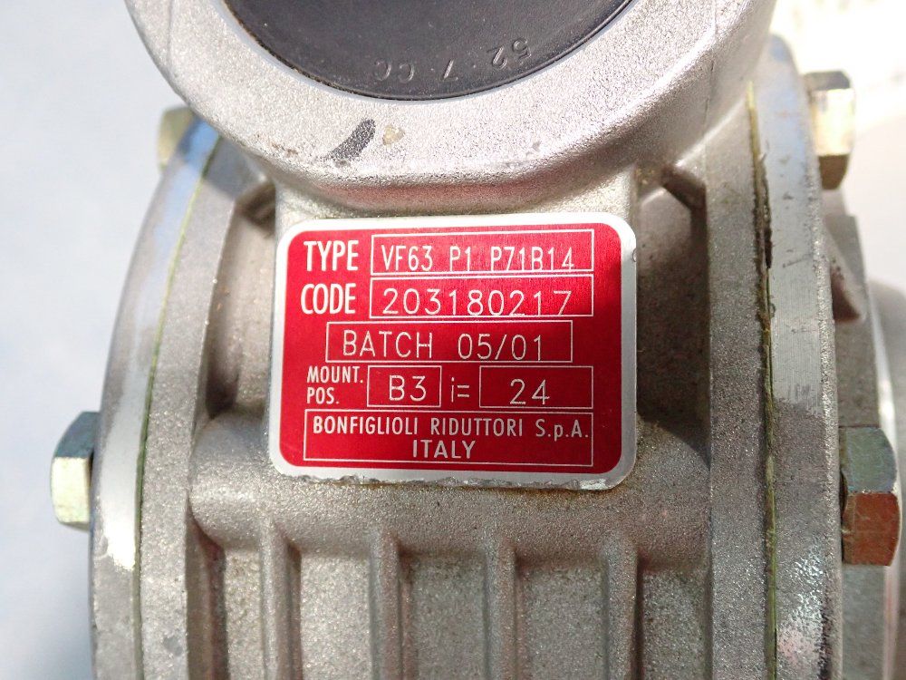 Bonfiglioli Riduttori Gear Box - Vf63 P1 P71b14