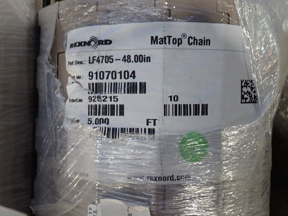 Rexnord Conveyor Belt - Lf4705 48
