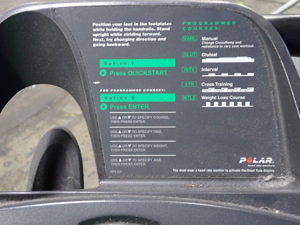 Precor Elliptical Machine - Efx524