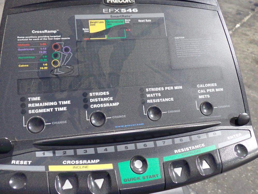 Precor Elliptical Machine - Efx546