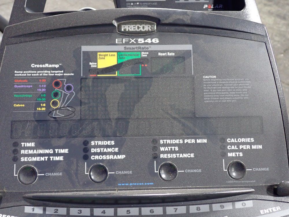 Precor Elliptical Machine - Efx546