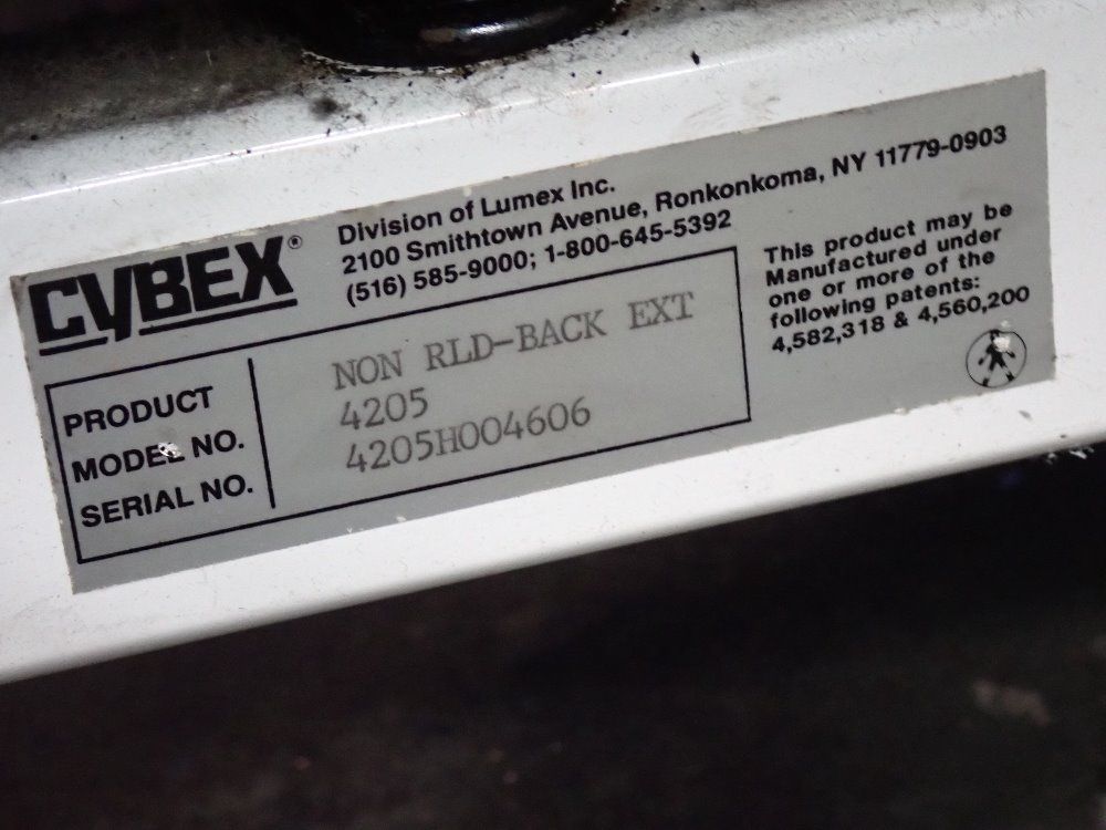 Cybex Back Extension Exercise Machine - 4205