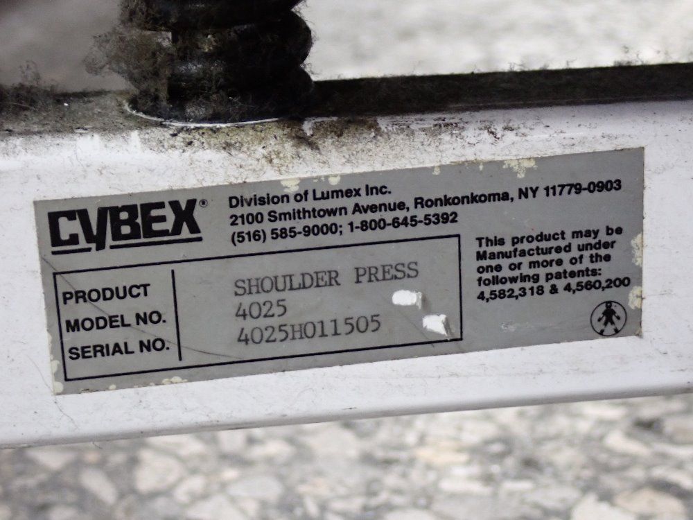 Cybex Shoulder Press Exercise Machine - 4025