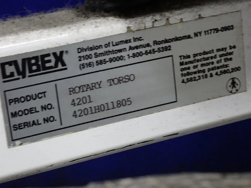 Cybex Rotary Torso Exercise Machine - 4201