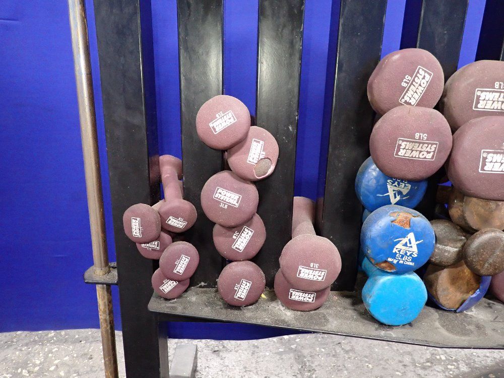 Various Sizes Rack W/weights