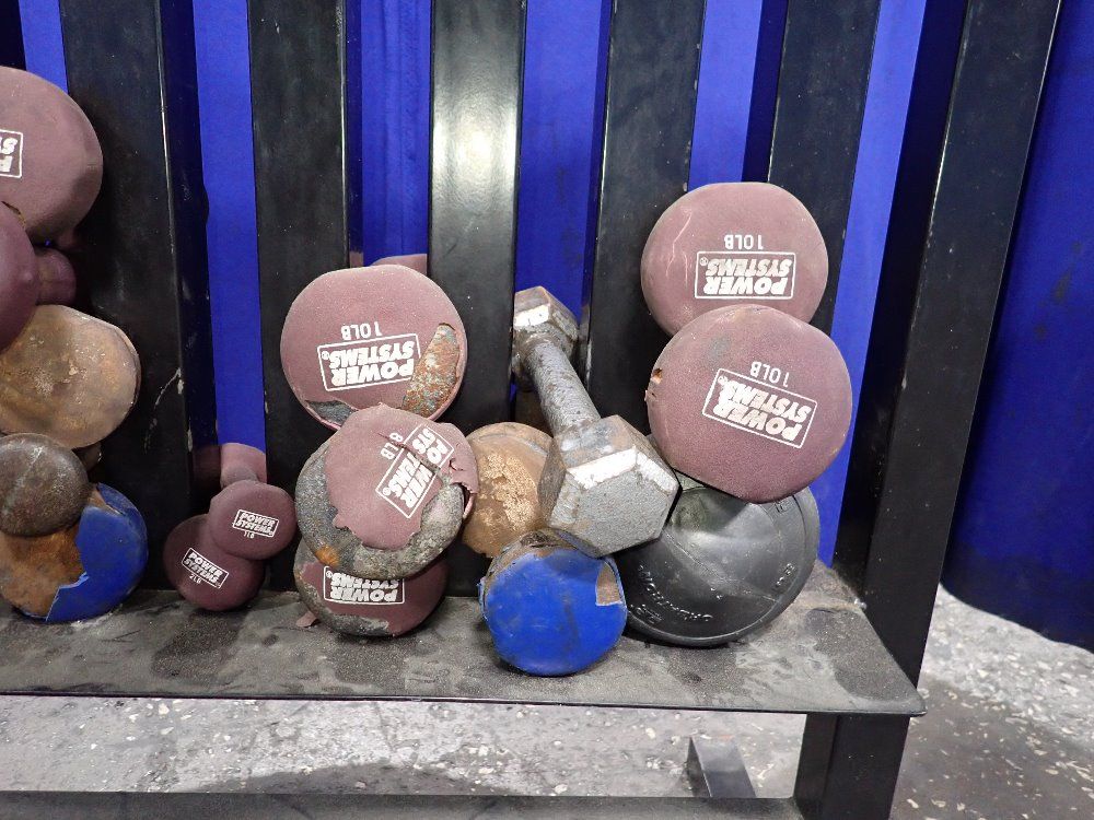 Various Sizes Rack W/weights