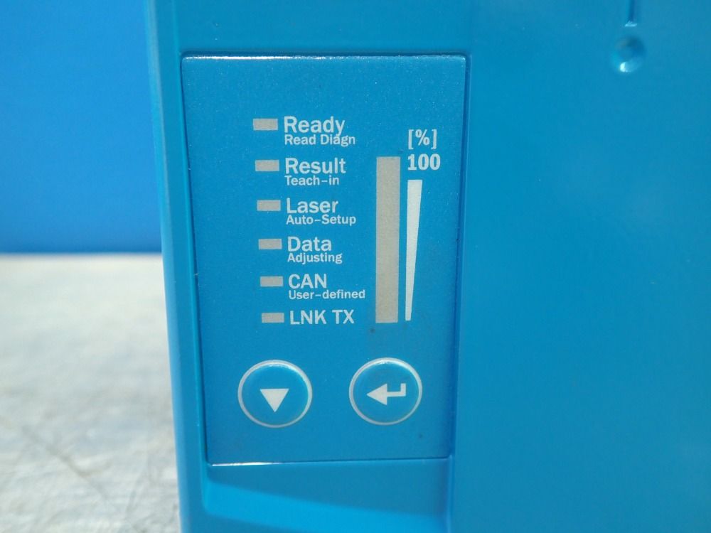 Sick Laser Bar Code Scanner, Fixed Mount, Oscillating Mirror, - Clv690-1000