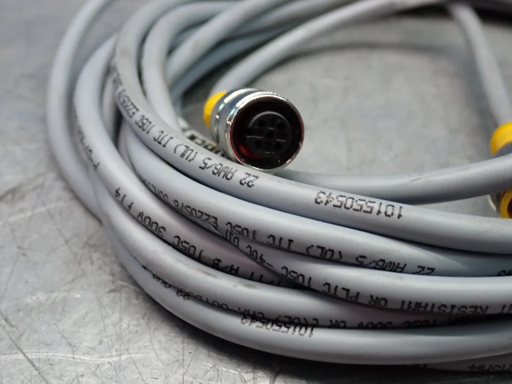 Turck Cable, Cordset, Double Ended - Rk 4.5t-5-rs 4.5t