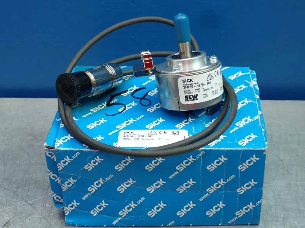 Sick Encoder, Absolute Multiturn, Rotary - Sfm60-hzz0-s01