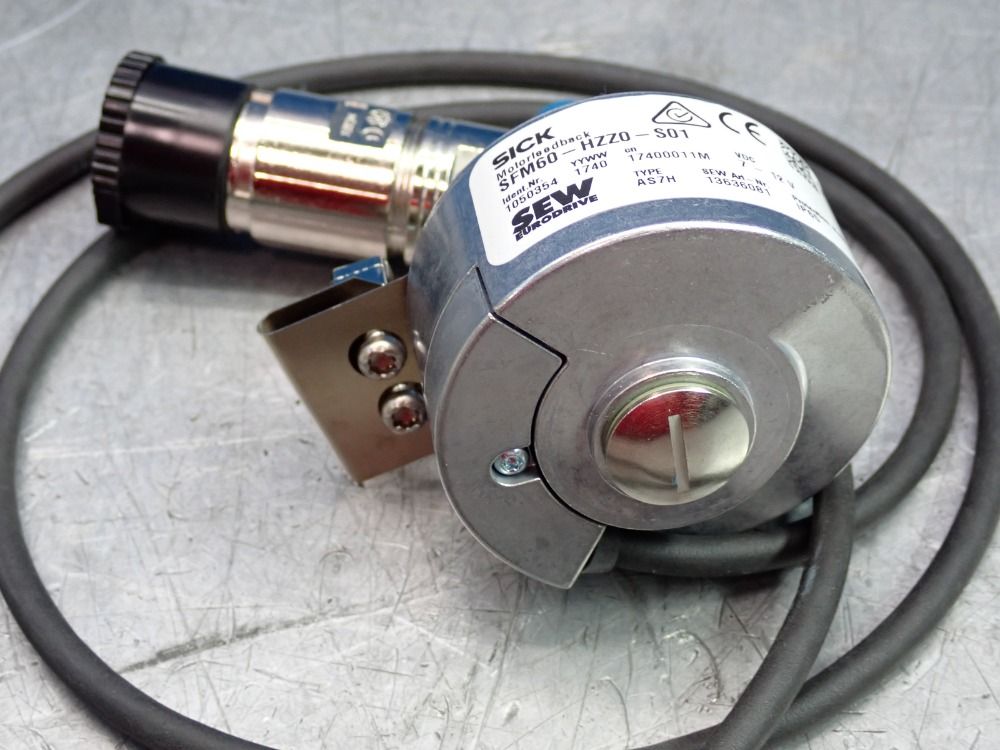 Sick Encoder, Absolute Multiturn, Rotary - Sfm60-hzz0-s01