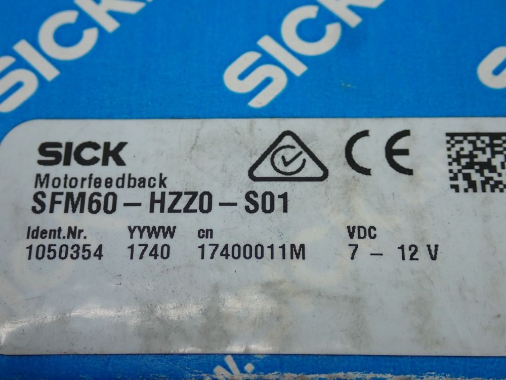 Sick Encoder, Absolute Multiturn, Rotary - Sfm60-hzz0-s01