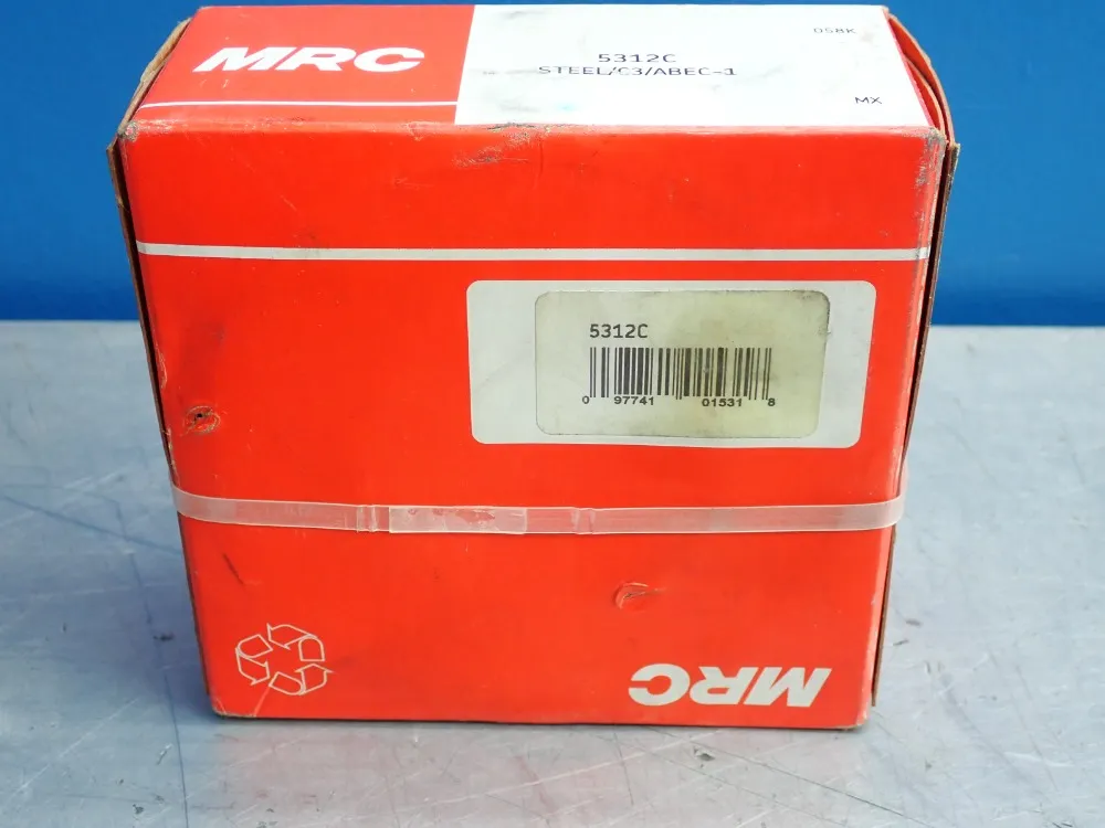Mrc Ball Bearing, Medium Angular Contact - 5312c