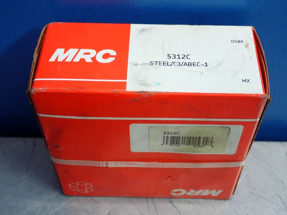 Mrc Ball Bearing, Medium Angular Contact - 5312c
