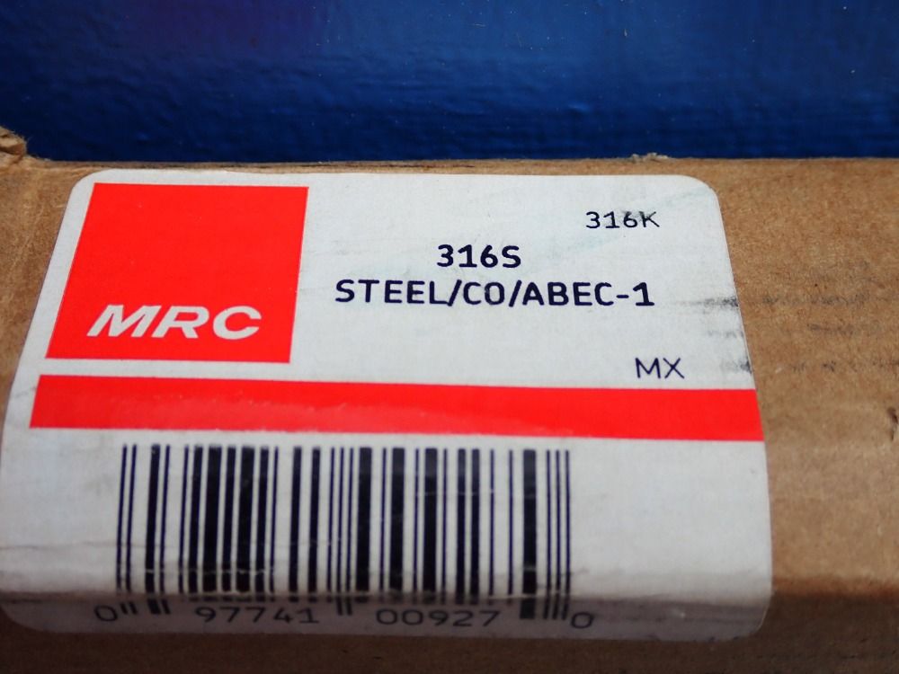 Mrc Ball Bearing, Radial, Deep Groove - 316s