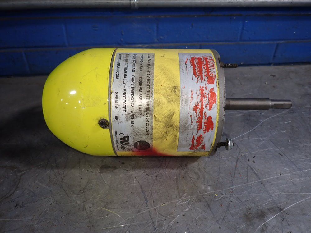 Janfan 1/4 Hp Motor - Mdu75-12060s-4