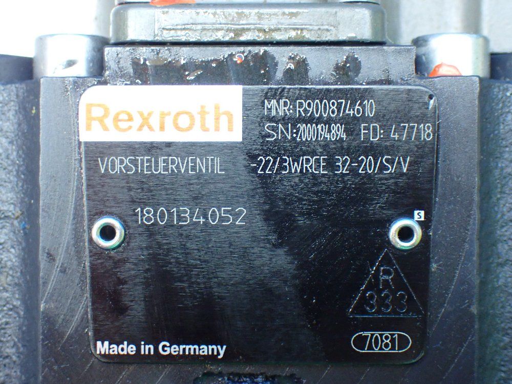 Rexroth Hydraulic Servo Drive. R900874610, R901453538b - R901454653