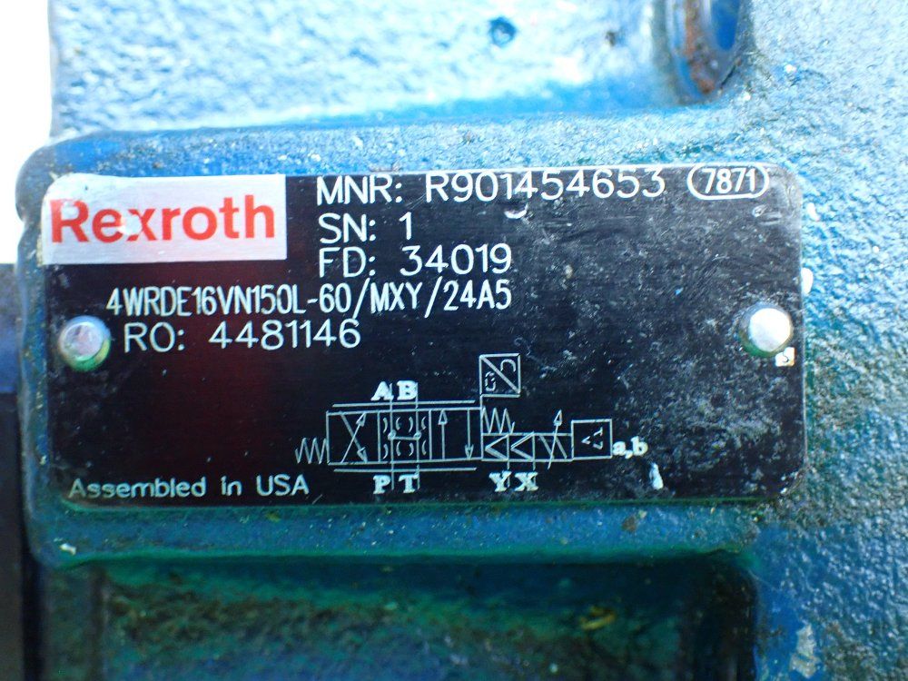 Rexroth Hydraulic Servo Drive: R900874610, R901453538b - R901454653