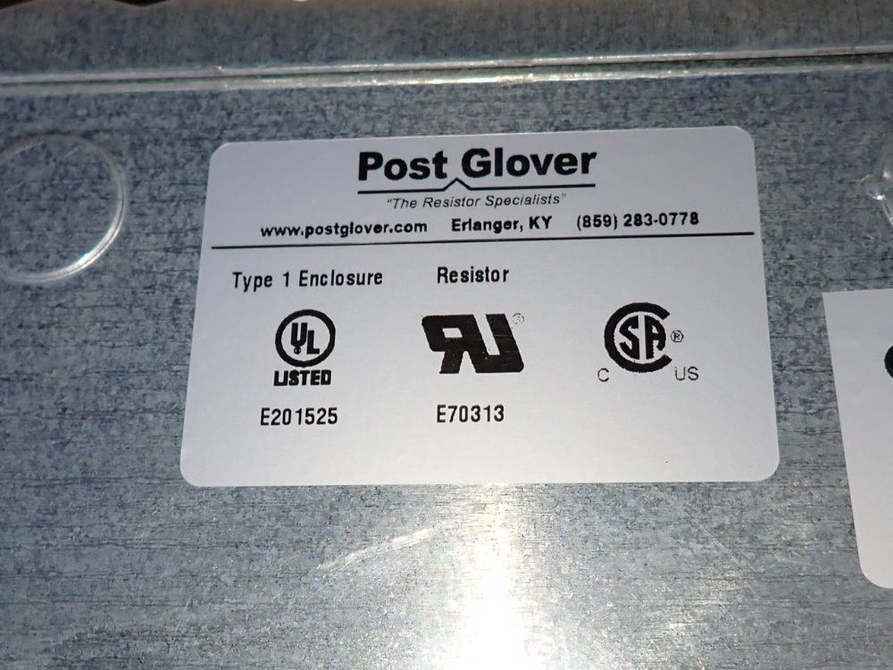 Post Glover 7740 Watts Resistor - Cu-db34d0-7k74-60629-1