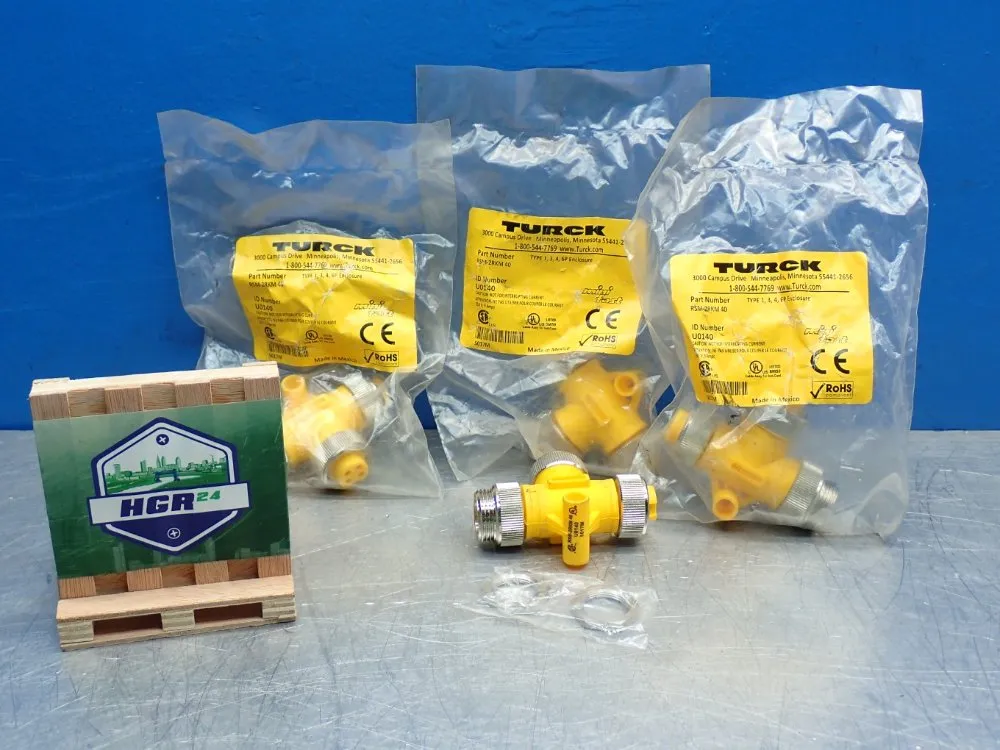 Turck Minifast T-connection Splitter, 4pcs - Rsm-2rkm40