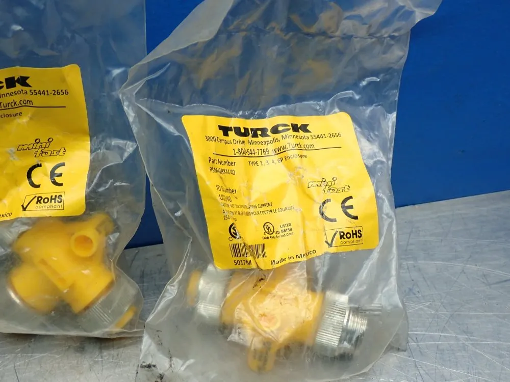 Turck Minifast T-connection Splitter, 4pcs - Rsm-2rkm40