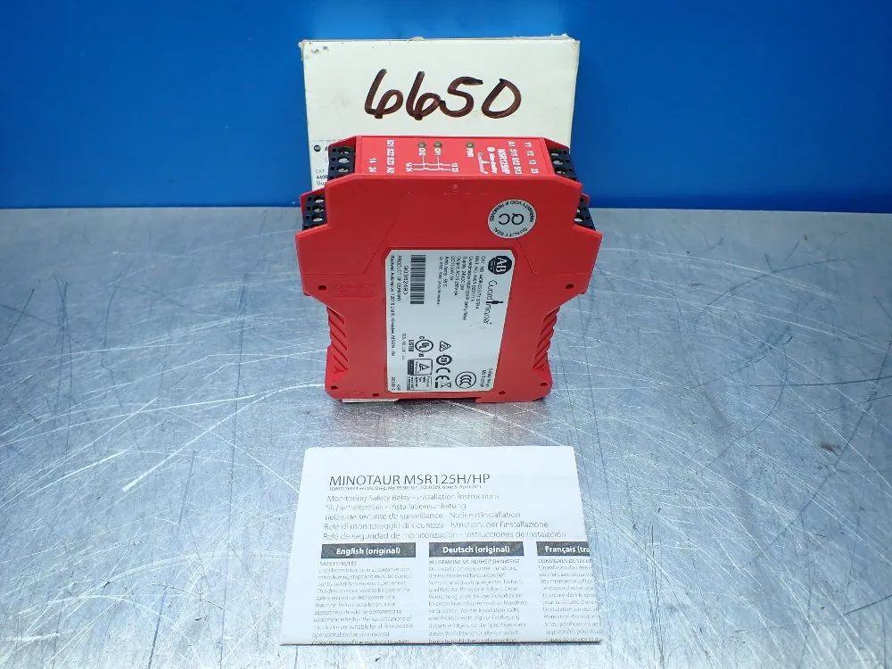 Allen-bradley Guardmaster Safety Relay. - 440r-d23171