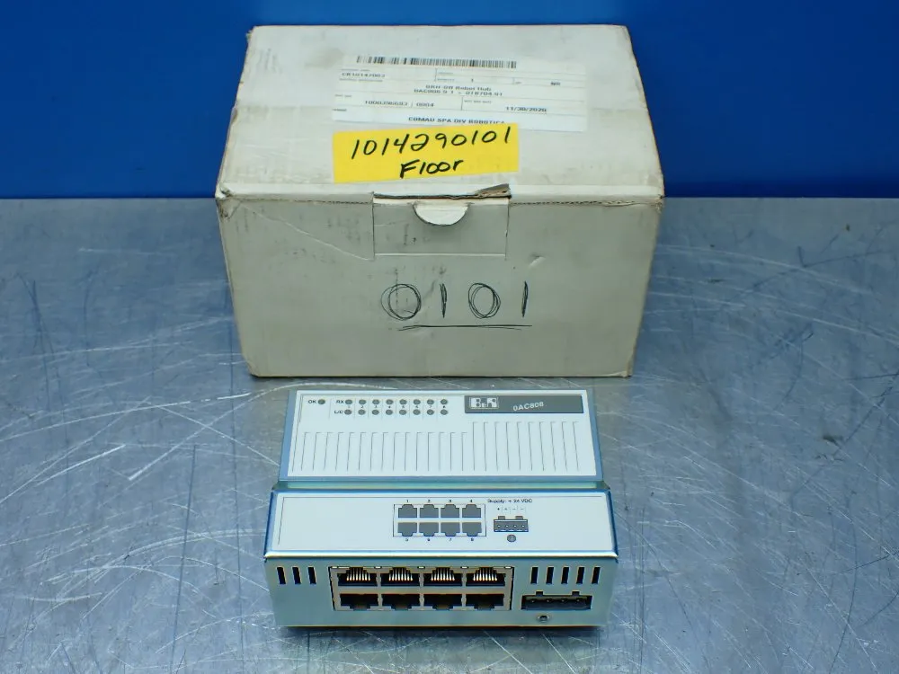 B&r Industrial 8-port Industrial Ethernet Hub - Oac808.9-1
