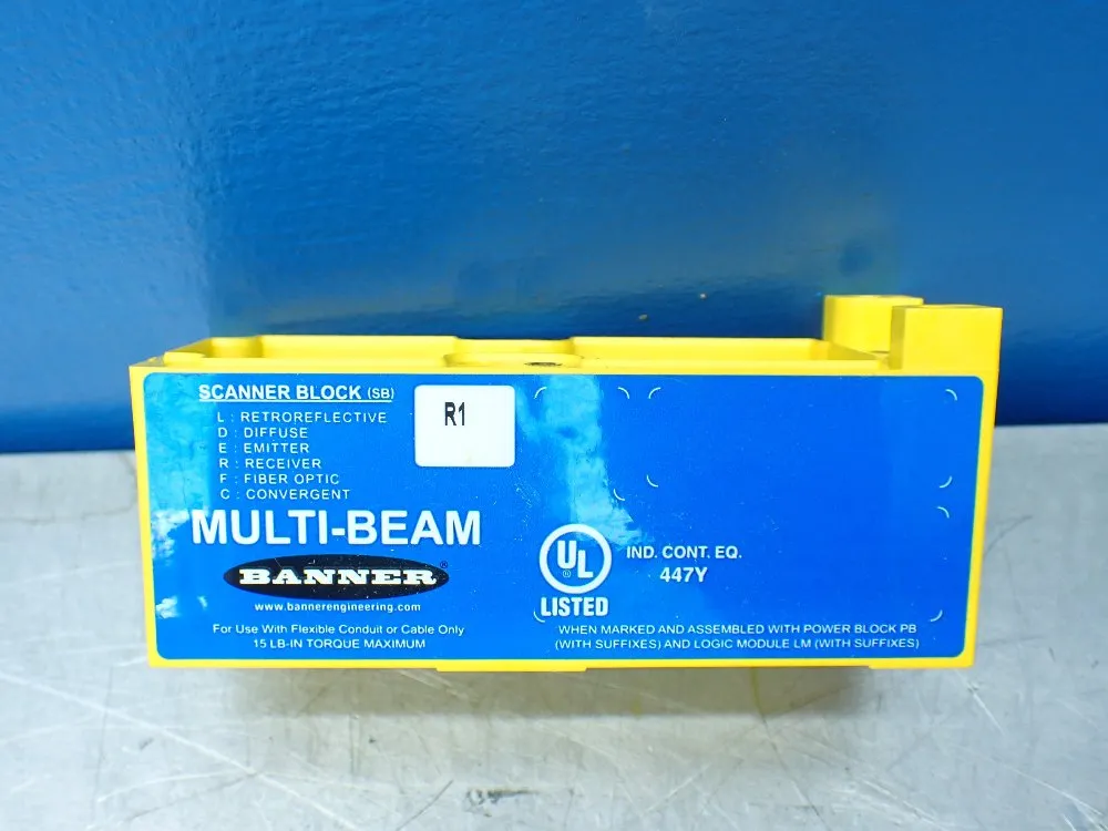 Banner Multi-beam Photoelectric Proximity Sensor. - Sbr1