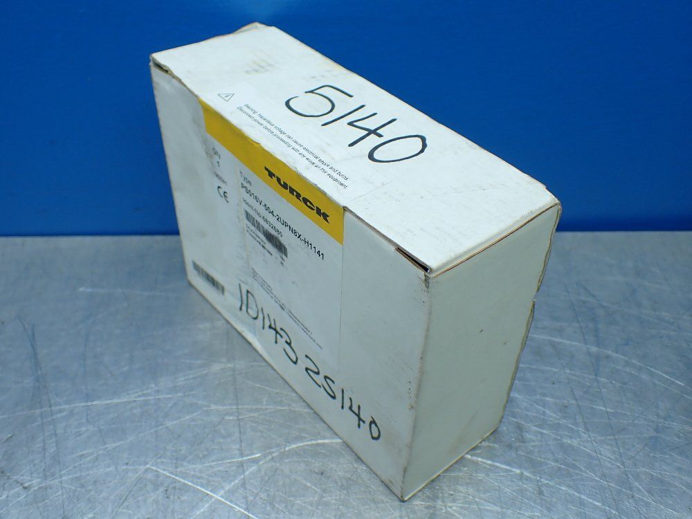 Turck Pressure Sensor With Analogue Output - Ps016v-504-2upn8x-h1141