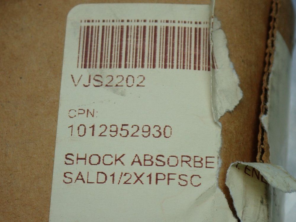 Enertrols Industrial Shock Absorber. Vjs2202 - Sald1/2x1pfsc