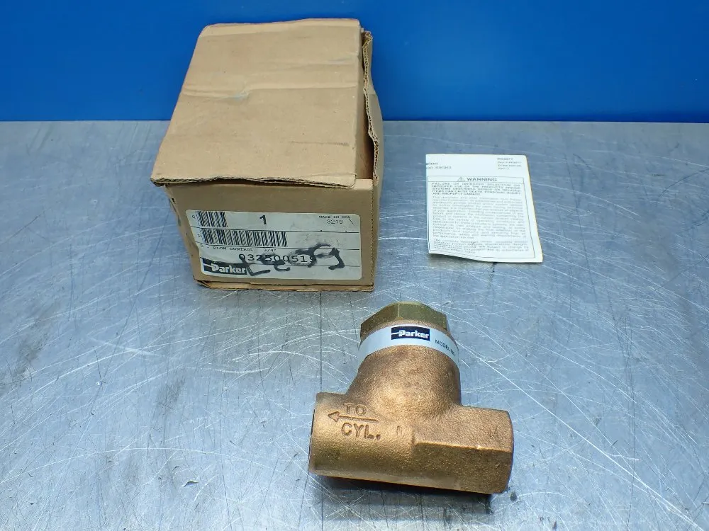 Parker 250psig Max Flow Control Valve. - 032500519