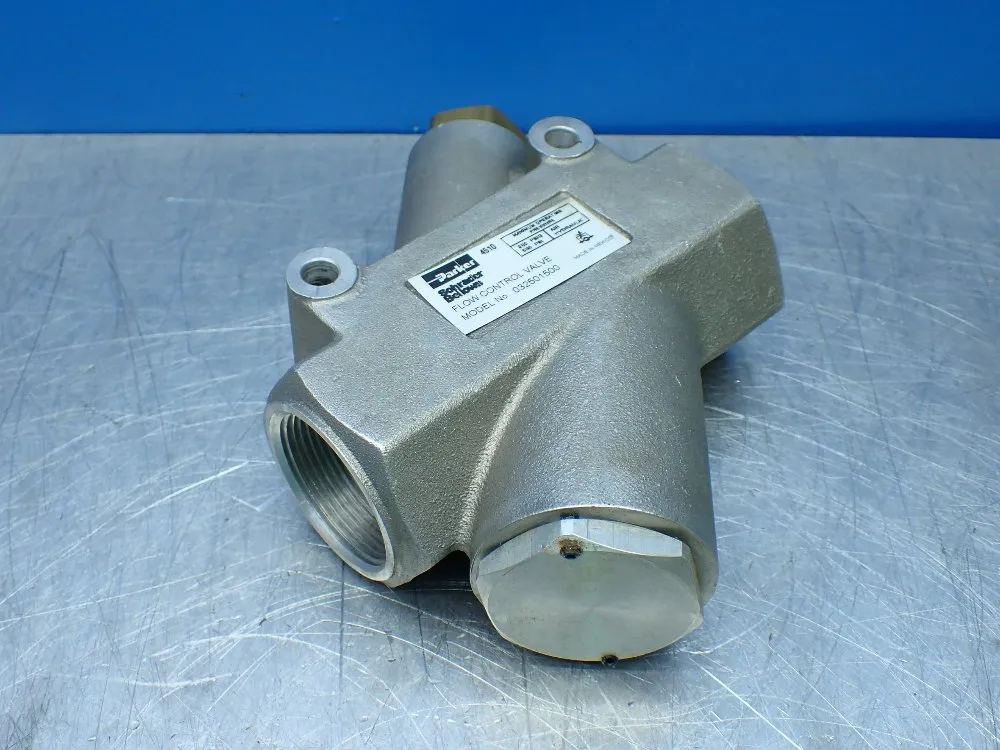 Parker 250psig Air, 500psi Hydraulic Flow Control Valve. - 032501500