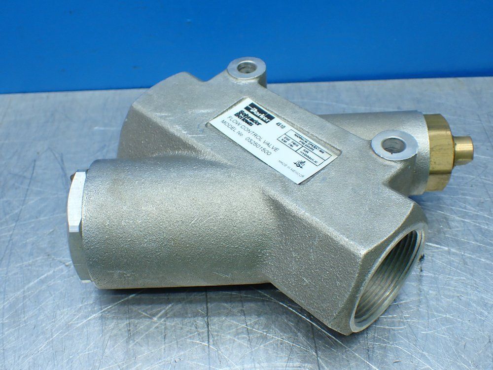 Parker 250psig Air, 500psi Hydraulic Flow Control Valve. - 032501500