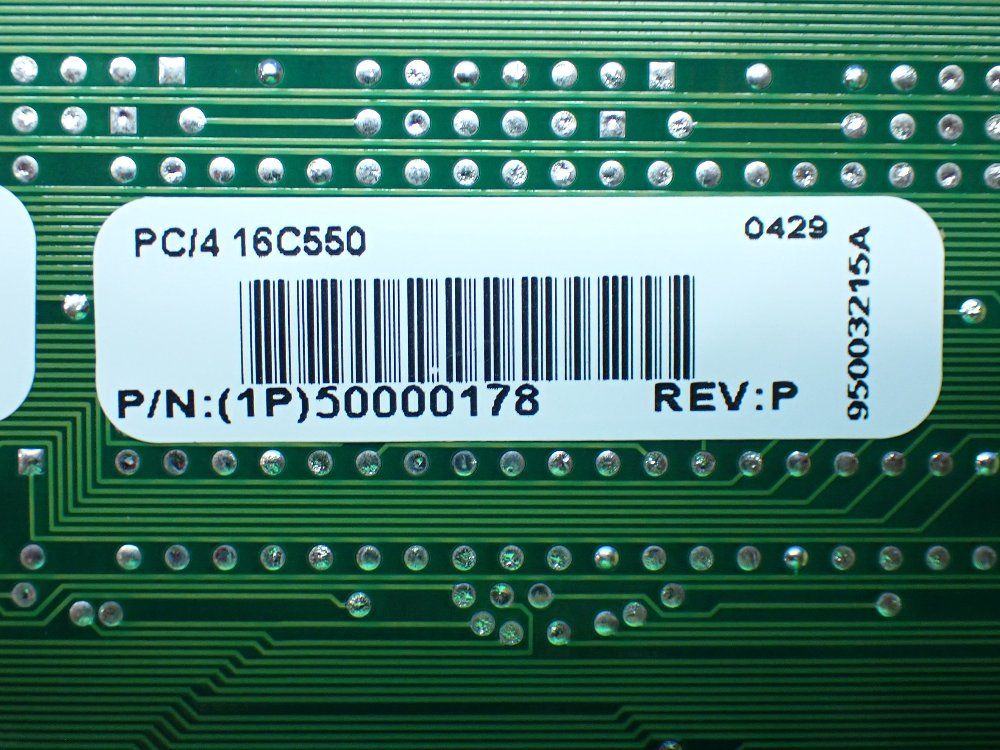 Digi International Communications Board - Pc/4 16c550